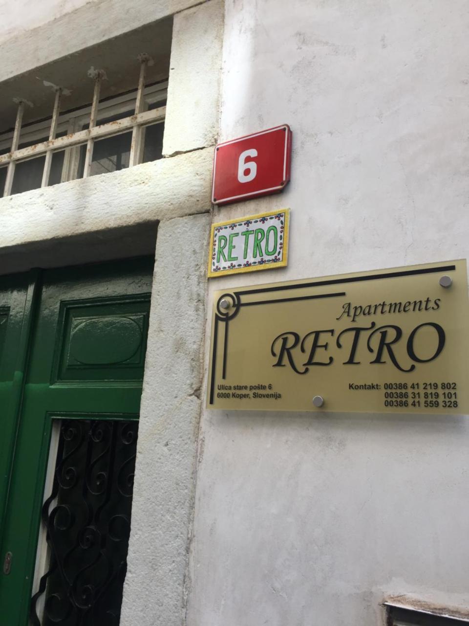 Apartment Retro III Koper Eksteriør billede